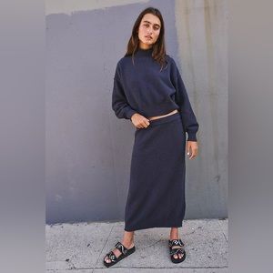 Free People Hailee Sweater Skirt Set